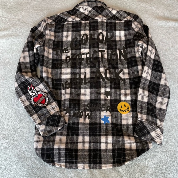 Fashion * Art plaid shirt size XS - Picture 9 of 12